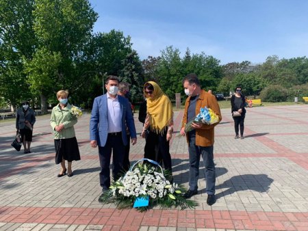 День памяти жертв депортации крымских татар. 18 мая 2020 года. Херсон. Фото со страницы Ибрагима Сулейманова