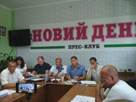 Пресс-концференция активистов про системные проблемы в Херсонской области